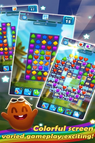 Sugar Blast Mania - 3 match puzzle yummy gameのおすすめ画像5