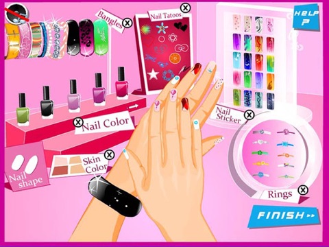 Screenshot #4 pour Nail Salon : Painting & Manicure & Polish