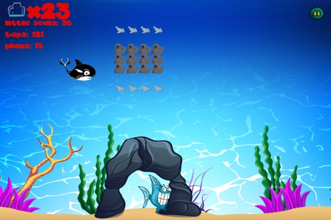 Orca Trail's Play Whale FREE - Sea Ocean Reef Swimmer Game For Toddlers & Kids screenshot 4