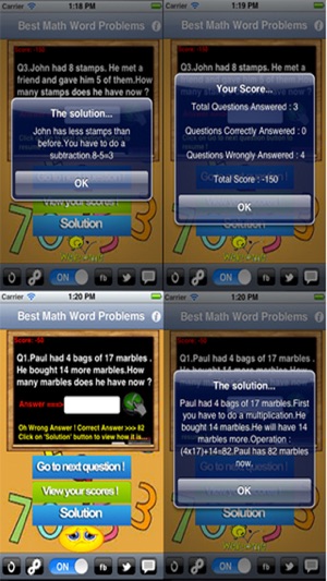 Solving Math Word Problems - Free Additive Word Games(圖3)-速報App