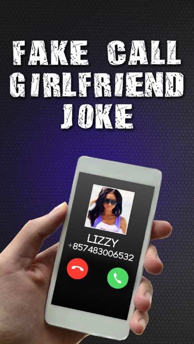 Screenshot #1 pour Fake Call Girlfriend Joke