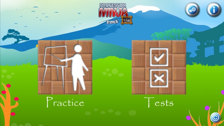 Professor Ninja French For Kids screenshot-0