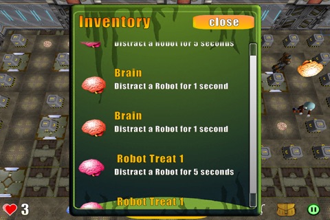 Zombie Survival - Attack of the Robot Fun Maze Game screenshot 3