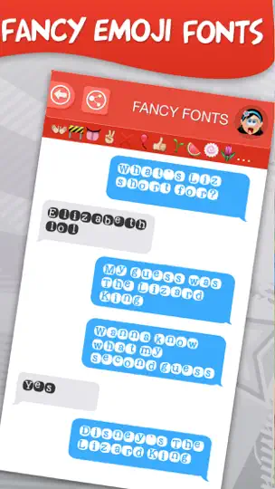 Captura de pantalla de New Emoji Free - Animated Emojis Icons, Fonts And Cartoons - Emoticons Keyboard Art en iPhone 5