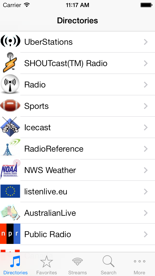 Radio Screenshot