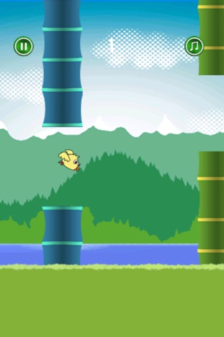 Happy Bird Flyer - Fun Birdie flying adventure screenshot 2