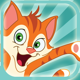 A Cute Catapult Kitty - Free Puzzle Games