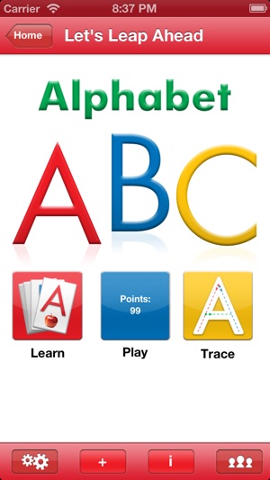 Alphabet Flash Cards Lets Leap Ahead(圖1)-速報App