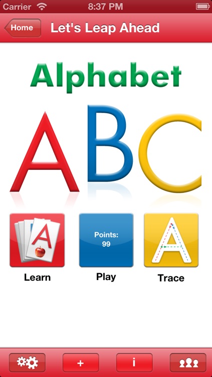 Alphabet Flash Cards Lets Leap Ahead