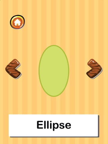 2D Shapes Flashcards: English Vocabulary Learning Free For Toddlers & Kids! iPad screenshot