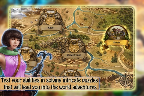 Hidden Object: Underground Treasures Gold screenshot 2