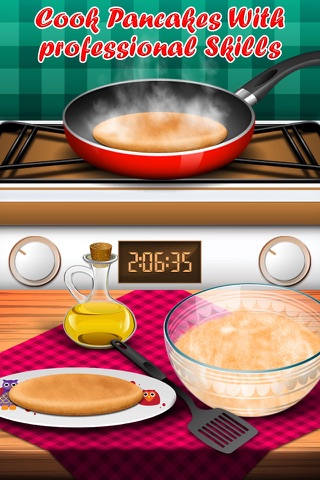 Hot Pancake Maker – Free Cooking Game for Kids screenshot 2