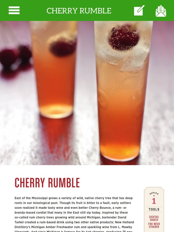 Cocktail Recipes - TK Cookbook for iPad screenshot-3
