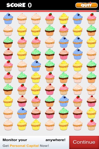 A Cupcake Match Game: Crazy Baker Party Edition screenshot 3