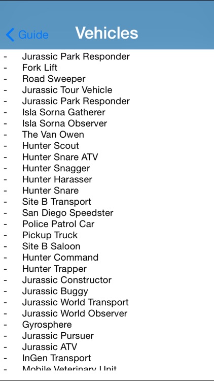 Gamer Guide For Lego Jurassic World screenshot-3