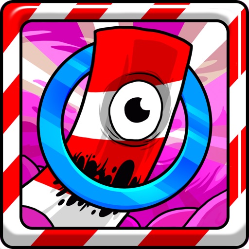 A Ring Toss Attack on Candy Cane Monsters icon