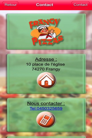 Frangy Pizzas screenshot 2