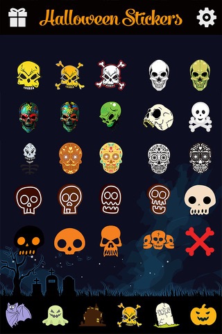 Halloween Emoji Pro - Add Scary Ghost & Zombie Emoticon Stickers to Messages for Greetings screenshot 3