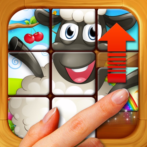 15 Puzzle Sheep Free Classic Sliding Tiles game! - Hard Version iOS App