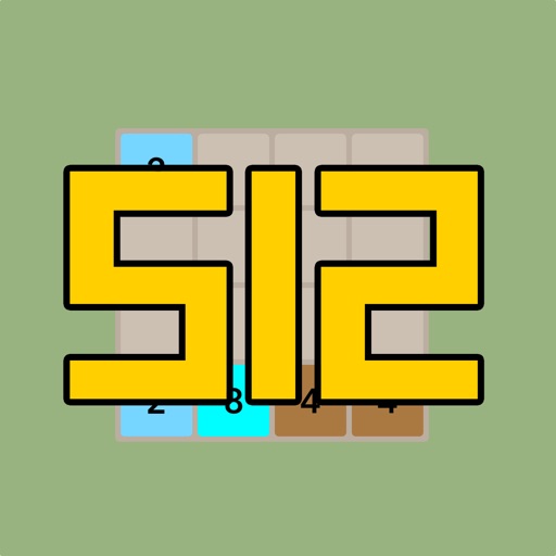 2048 More Simple Easy Free Puzzle : 512 icon