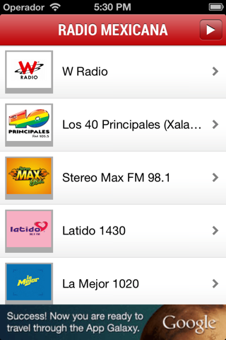 Radio La Mexicana screenshot 2