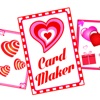 Icon Romantic Card Maker - Love Cards, Romantic Ringtones, SMS & Valentine Countdown