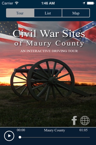 Maury County Civil War Tour screenshot 2