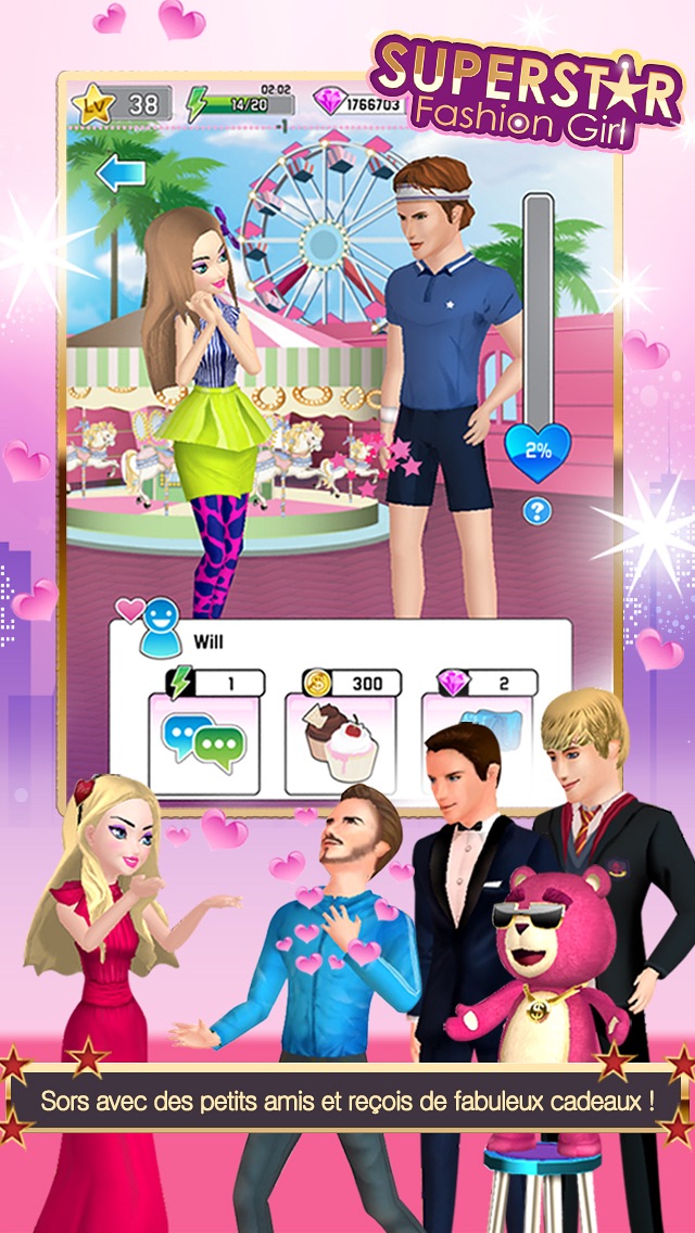 Screenshot #2 pour Superstar Fashion Girl