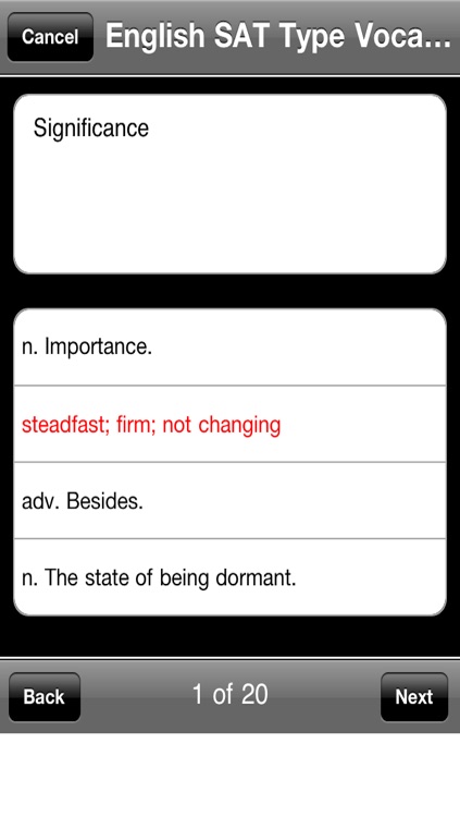 Vocabulary Builder Quiz Generator screenshot-4