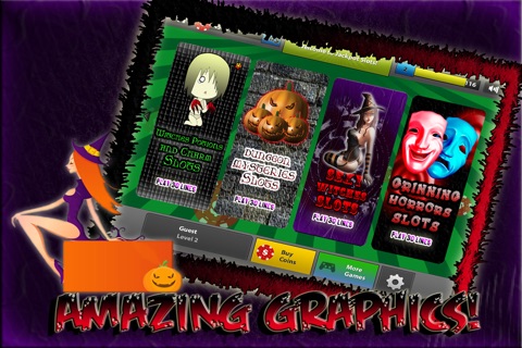 Halloween Jackpot Casino Slots -  New Lucky 777 Super Party Slot Free screenshot 2