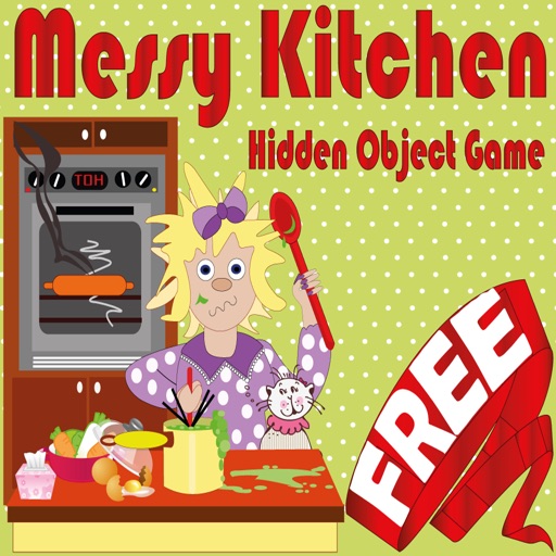 Hidden Object Game Messy Kitchen