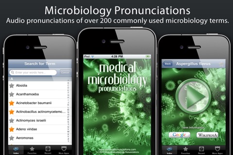 Microbiology Pronunciationsのおすすめ画像1