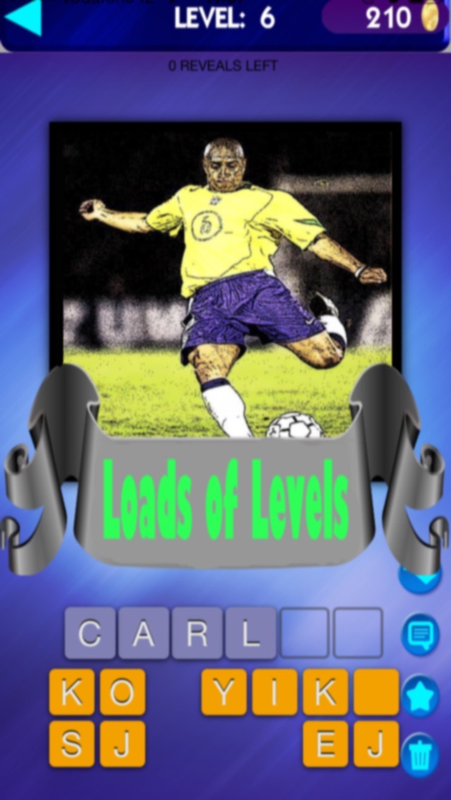 ワールドサッカースタークイズだ誰が推測する クールドリームアートサッカー選手のゲーム14 無料アプリ Iphoneアプリランキング