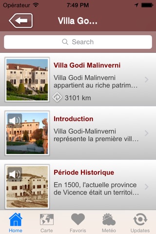 Villa Godi Malinverni -  French guide screenshot 2