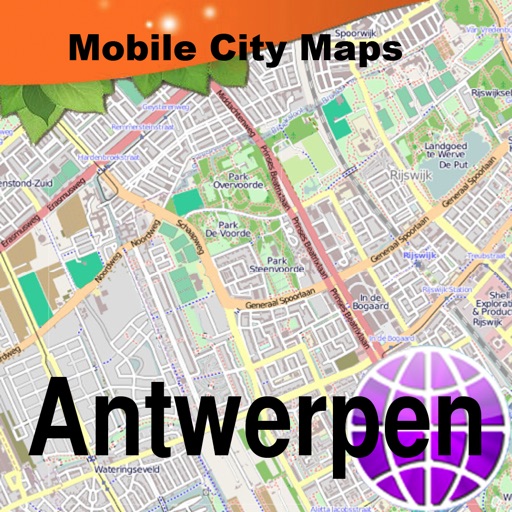 Map of Antwerpen