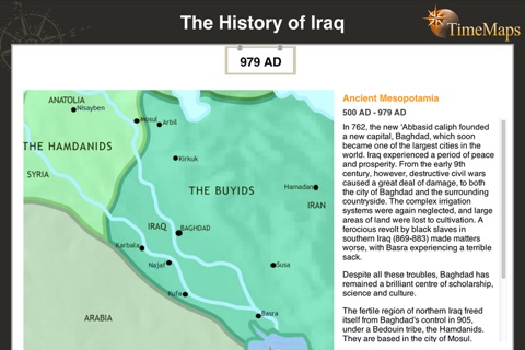 Pocket TimeMap: The History of Iraq screenshot 3