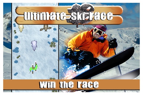 Ultimate Ski Race Free :Down Hill Slipstream mountain Challenge screenshot 3