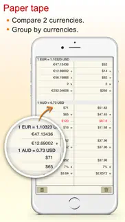 currencycal - currency & exchange rates converter + calculator for travel.er iphone screenshot 3