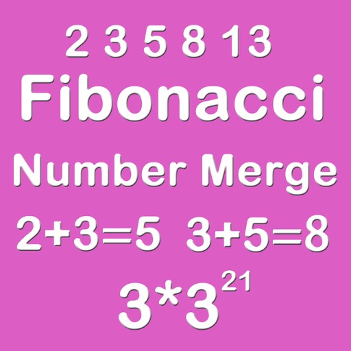 Number Merge Fibonacci 3X3 - Sliding Number Block And  Playing With Piano Sound icon