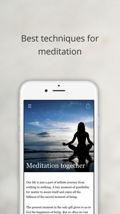 Meditation Techniques & Music