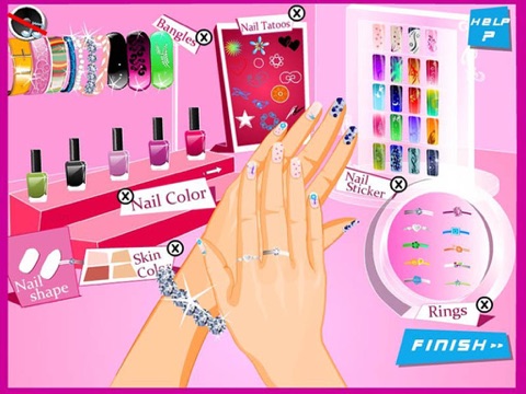 Screenshot #5 pour Nail Salon : Painting & Manicure & Polish