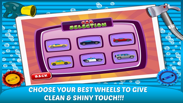Little Car Wash –washing up free kids Games screenshot-3