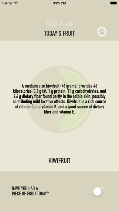 Screenshot #2 pour Fruit a Day Nutrition Reminder
