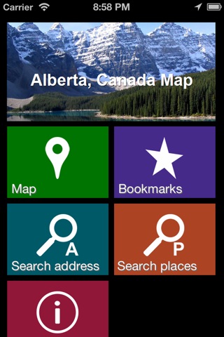 Offline Alberta, Canada Map - World Offline Maps screenshot 2