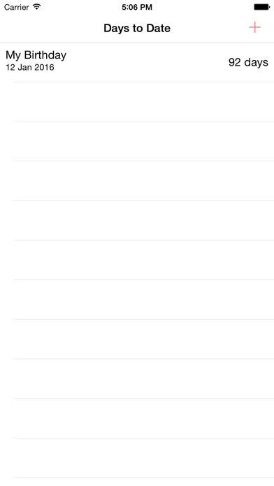 Days-to-Date Screenshot 2 of 3