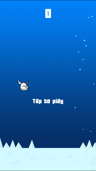 Screenshot #1 pour Flappy Tongue Monster