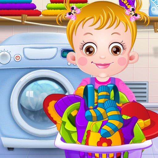 Baby Learn Washing Clothes Icon