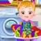 Baby Learn Washing Clothes