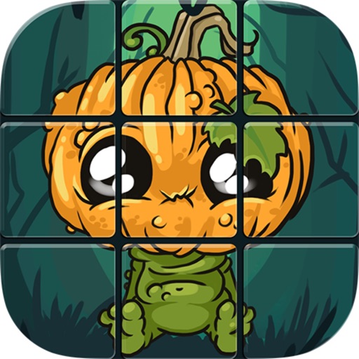 Fifteen Puzzle Monster Square Deluxe iOS App