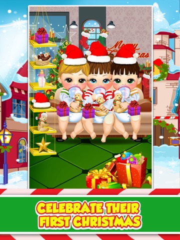 Screenshot #4 pour Mommy's Christmas Newborn Baby Salon - My Xmas Santa Makeover Doctor Games for Girls!